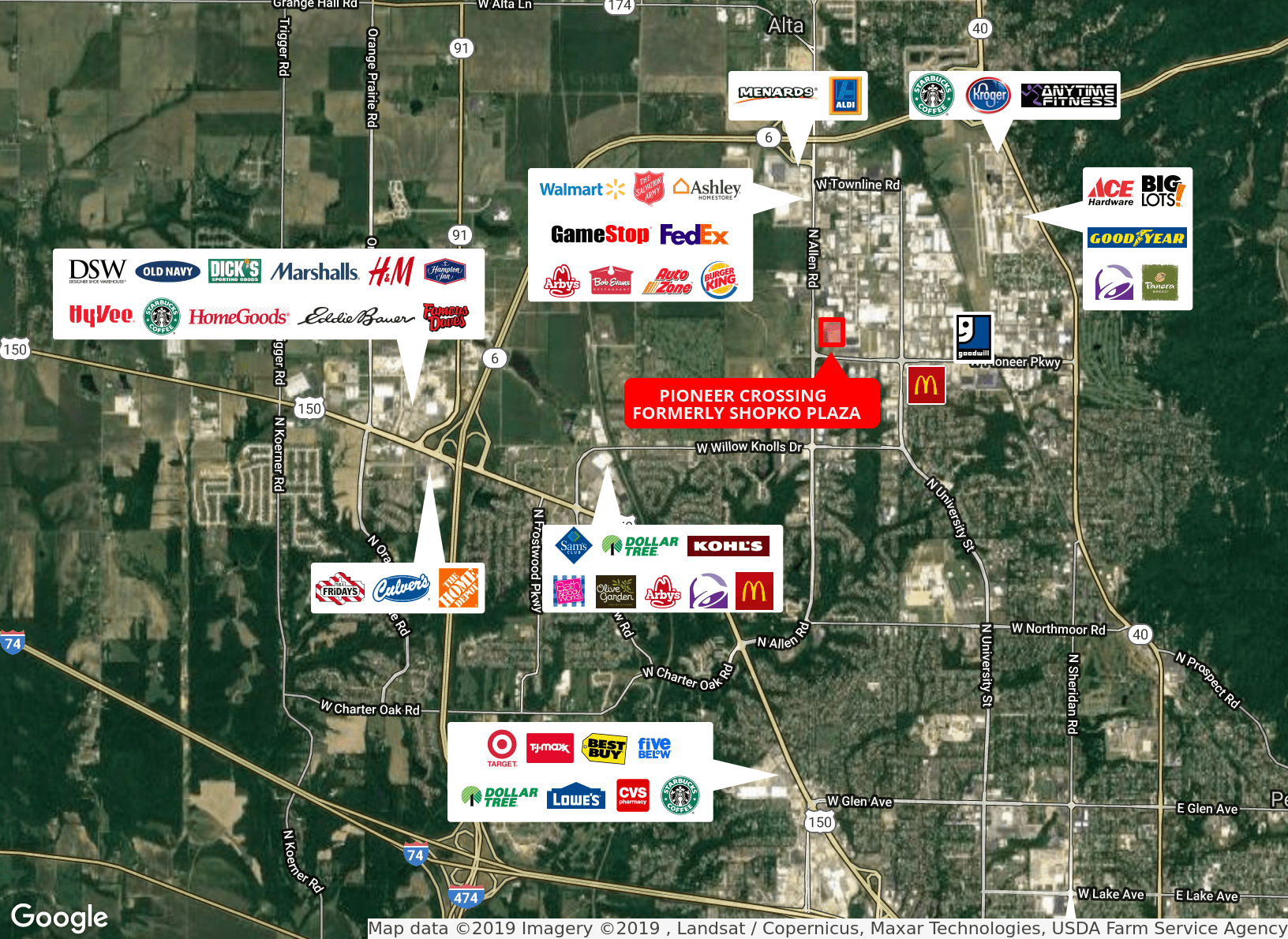 Pioneer Crossing (former Shopko Plaza) - Marketplace