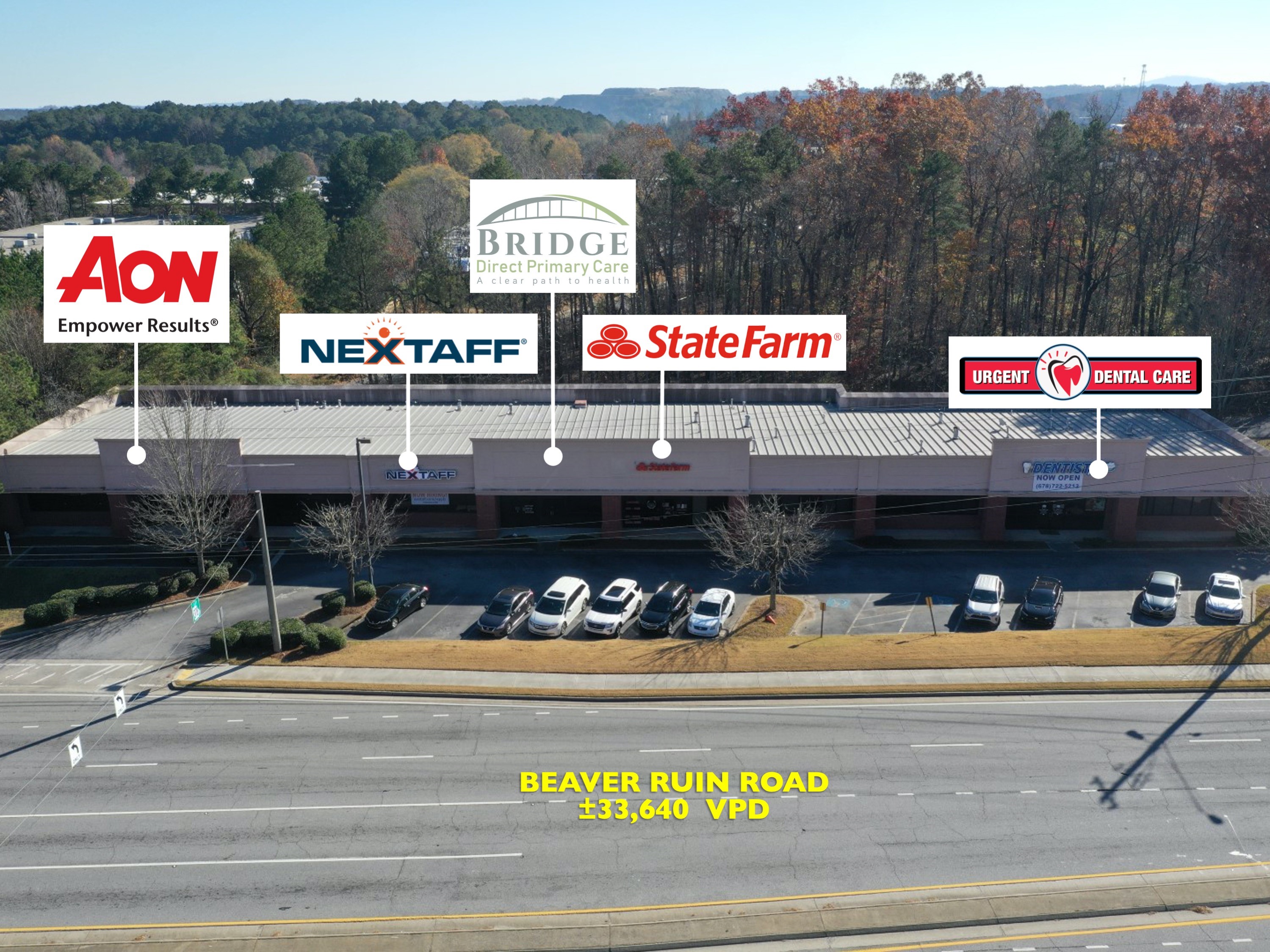 Atlanta MSA Strip Center 33k VPD Marketplace