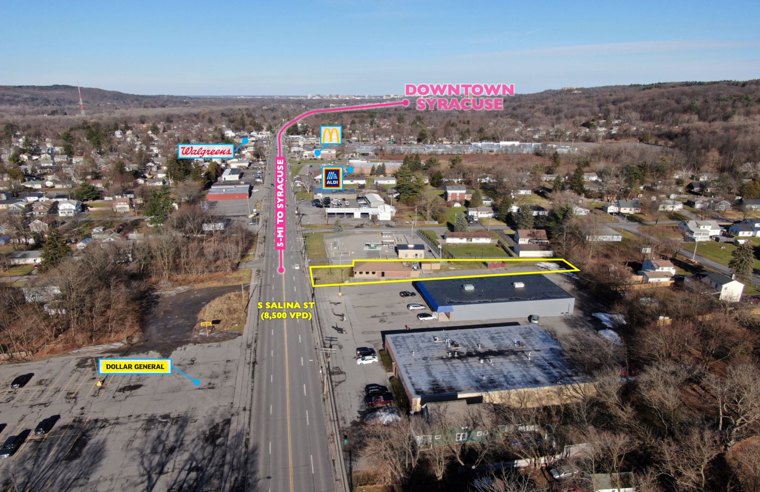 Absolute $1 Auction: Former Pizza Hut – Nedrow, NY - Marketplace