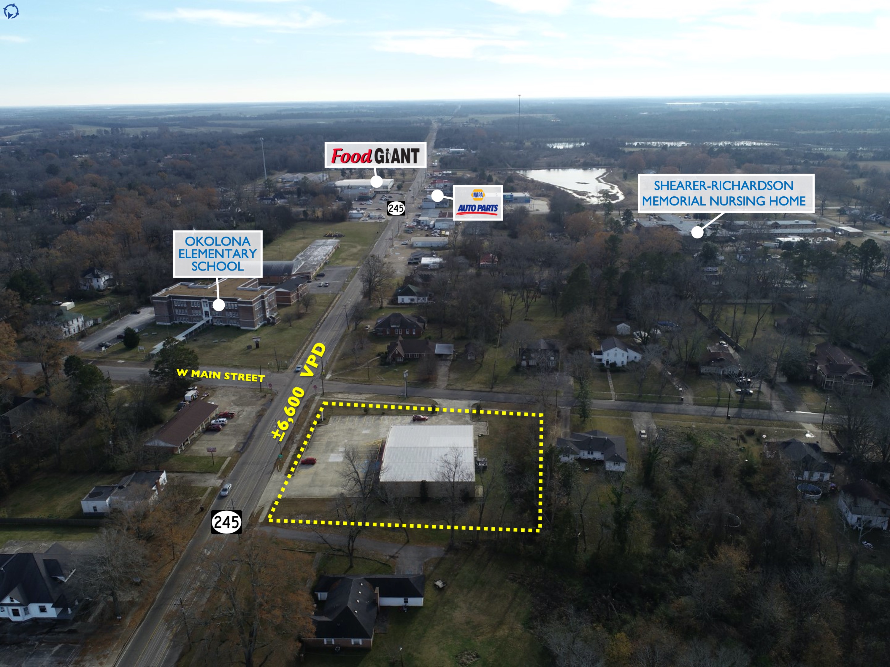 Former Family Dollar Okolona, MS Marketplace