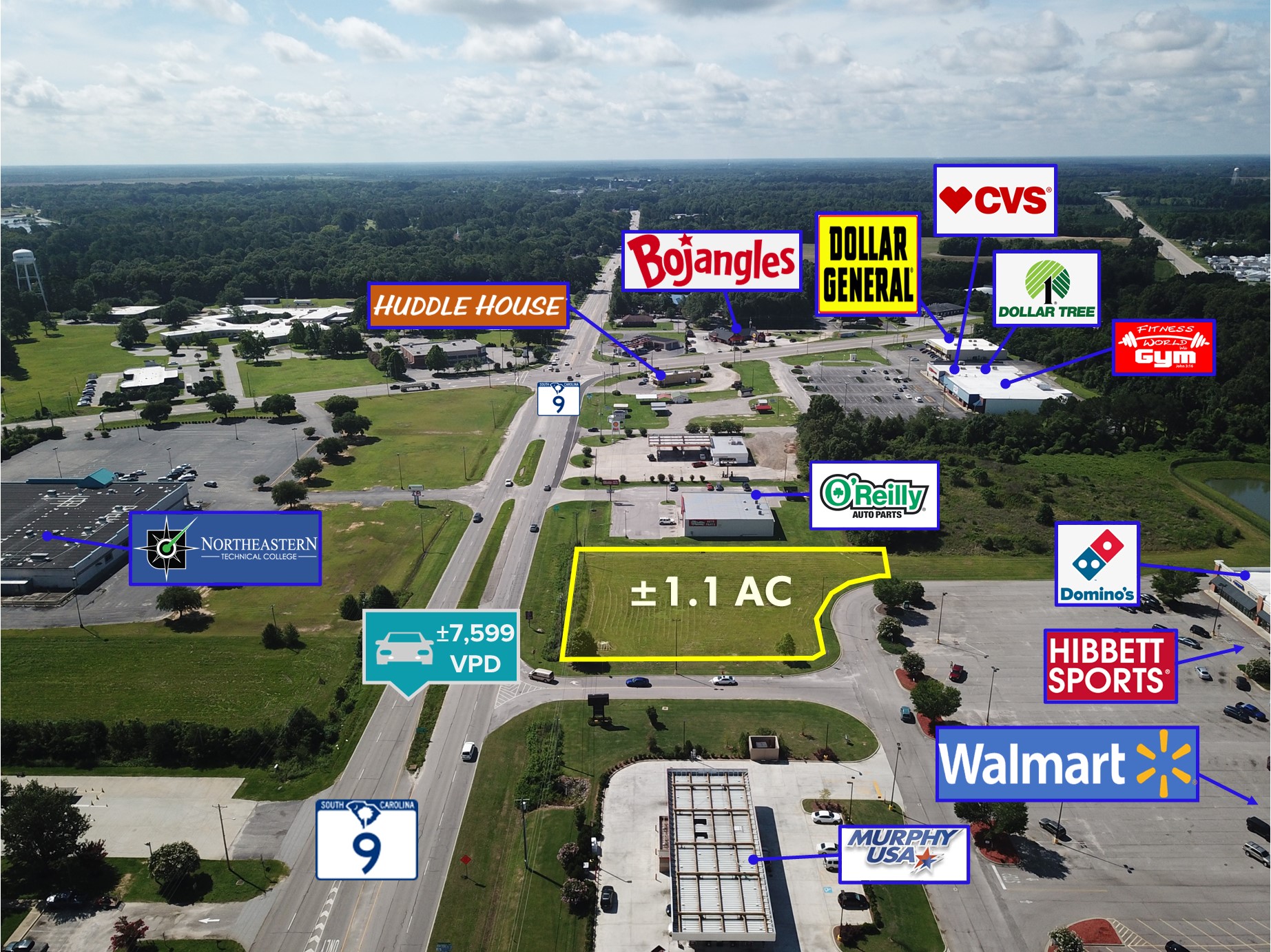 Walmart Outparcel SC 1.1 AC Marketplace