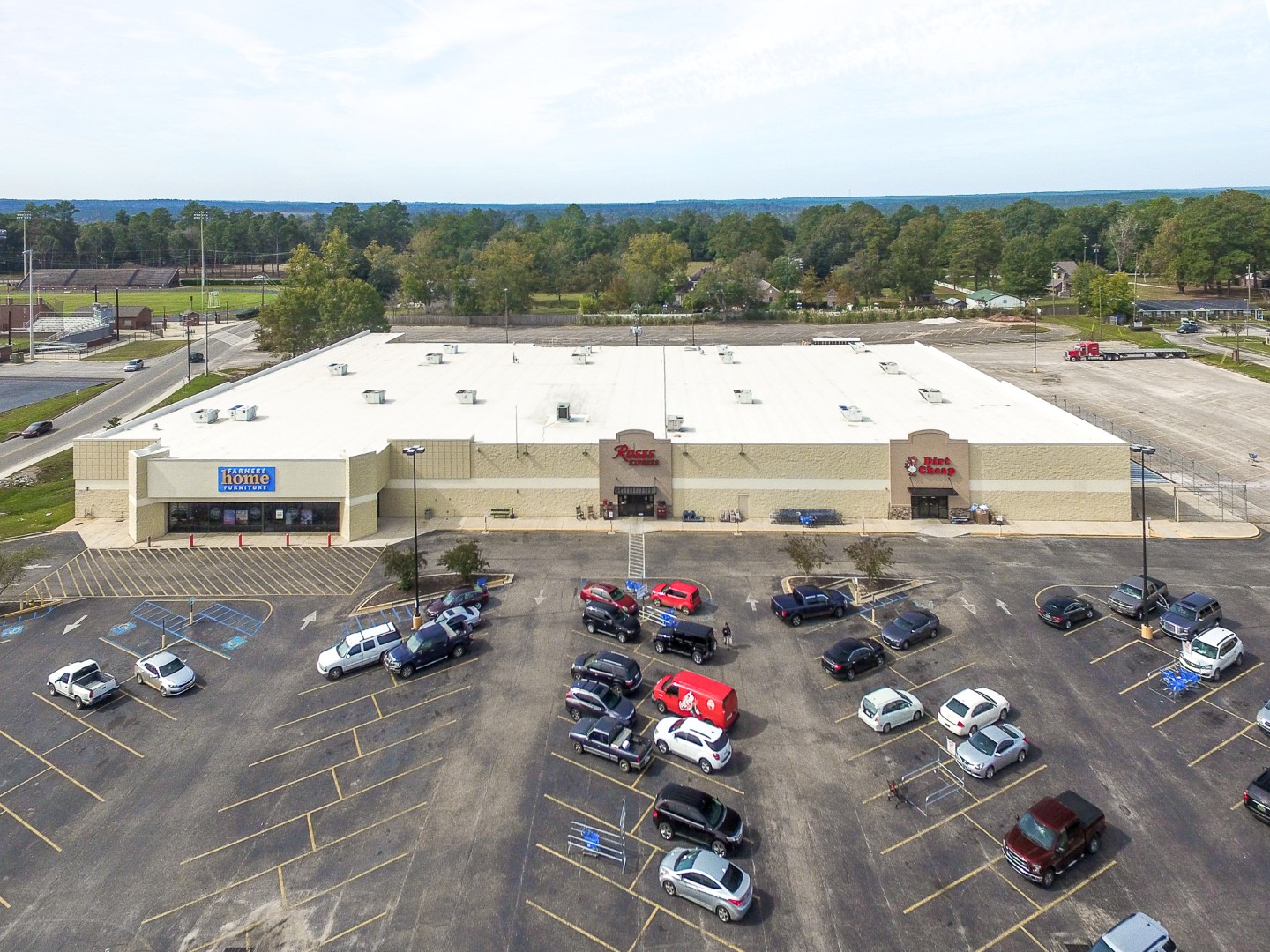 Roses Anchored Shopping Center, Brewton, AL Marketplace