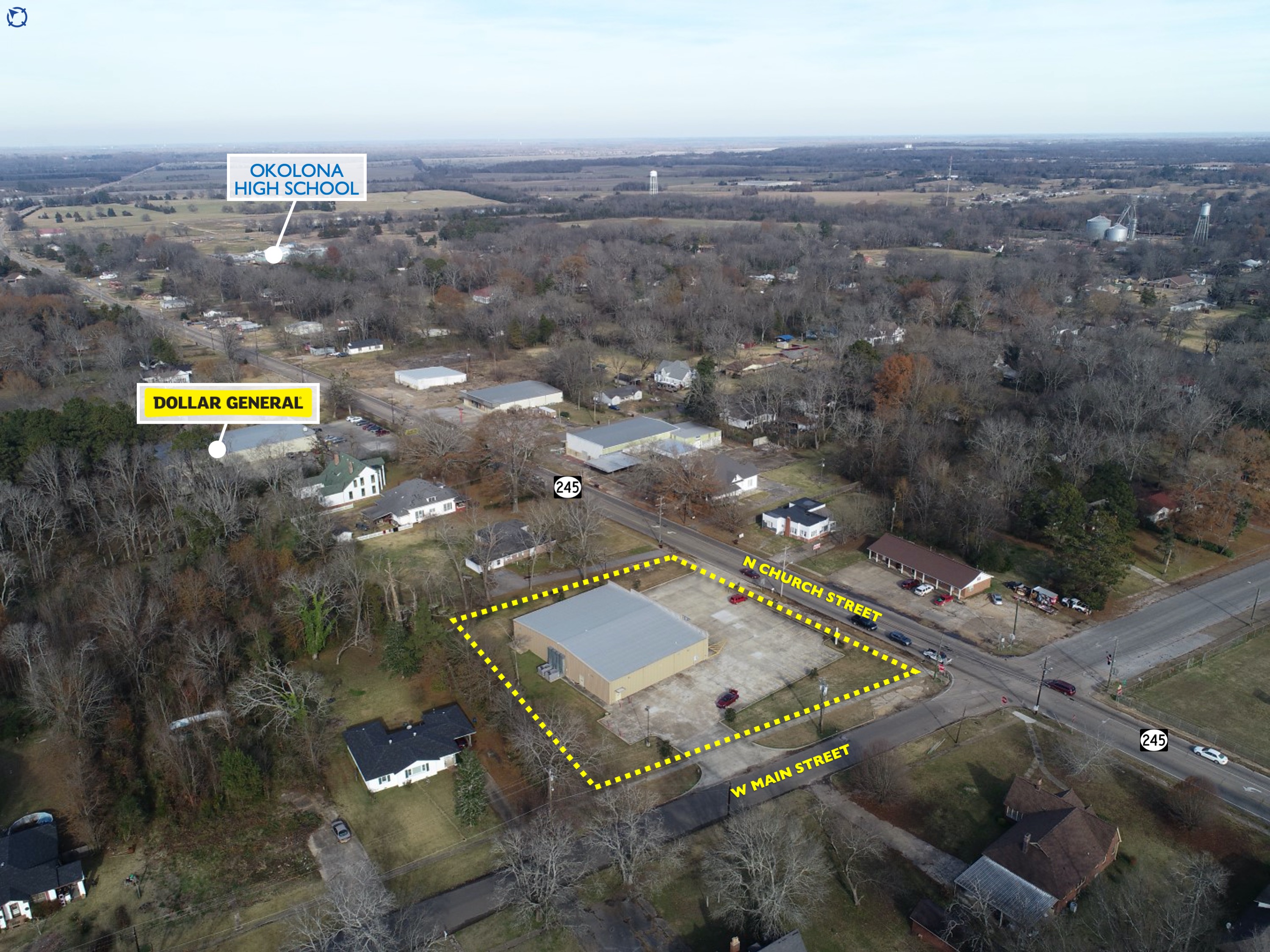 Former Family Dollar Okolona, MS Marketplace