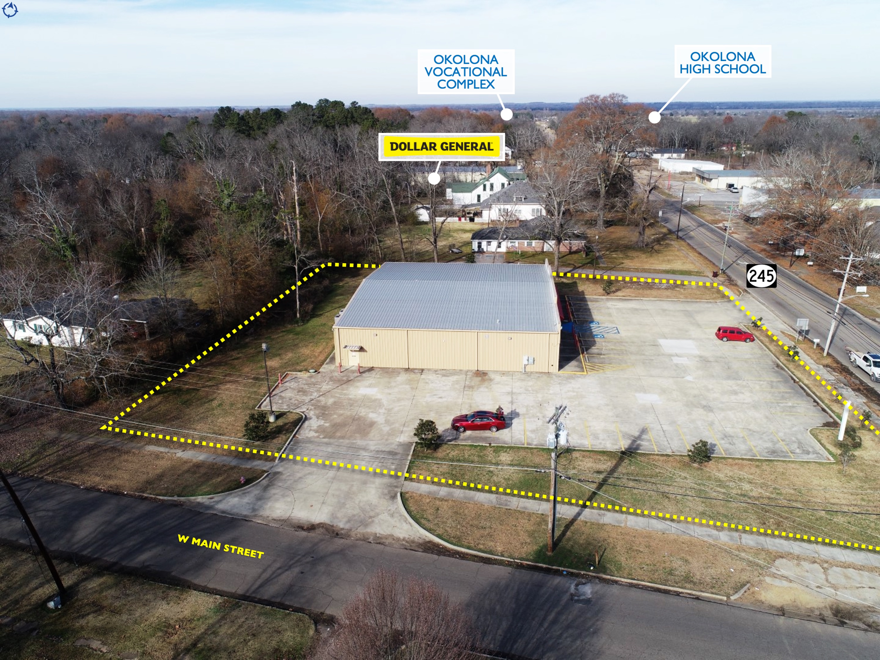 Former Family Dollar Okolona, MS Marketplace