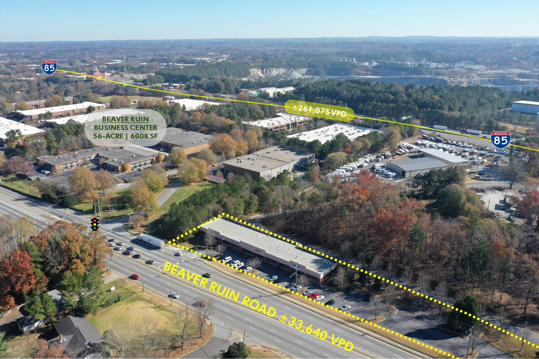 Atlanta MSA Strip Center 33k VPD Marketplace